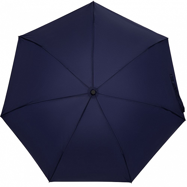 Зонт складной Trend Magic AOC, темно-синий с логотипом в Ставрополе заказать по выгодной цене в кибермаркете AvroraStore