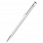 Ручка металлическая Molly - Белый BB с логотипом в Ставрополе заказать по выгодной цене в кибермаркете AvroraStore