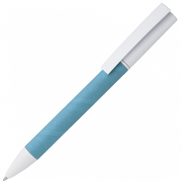 Ручка шариковая Pinokio, голубая с логотипом в Ставрополе заказать по выгодной цене в кибермаркете AvroraStore