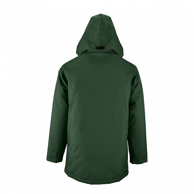 Куртка на стеганой подкладке Robyn, темно-зеленая с логотипом в Ставрополе заказать по выгодной цене в кибермаркете AvroraStore