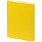 Ежедневник New Latte, недатированный, желтый с логотипом в Ставрополе заказать по выгодной цене в кибермаркете AvroraStore