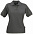 Рубашка поло женская SEMORA, черная с логотипом в Ставрополе заказать по выгодной цене в кибермаркете AvroraStore