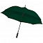 Зонт-трость Dublin, зеленый с логотипом в Ставрополе заказать по выгодной цене в кибермаркете AvroraStore