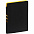 Ежедневник Flexpen Black, недатированный, черный с бирюзовым с логотипом в Ставрополе заказать по выгодной цене в кибермаркете AvroraStore