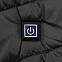 Жилет с подогревом Thermalli Valmorel, черный с логотипом в Ставрополе заказать по выгодной цене в кибермаркете AvroraStore