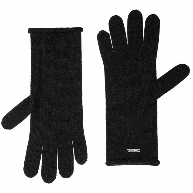 Перчатки Alpine, удлиненные, черные с логотипом в Ставрополе заказать по выгодной цене в кибермаркете AvroraStore