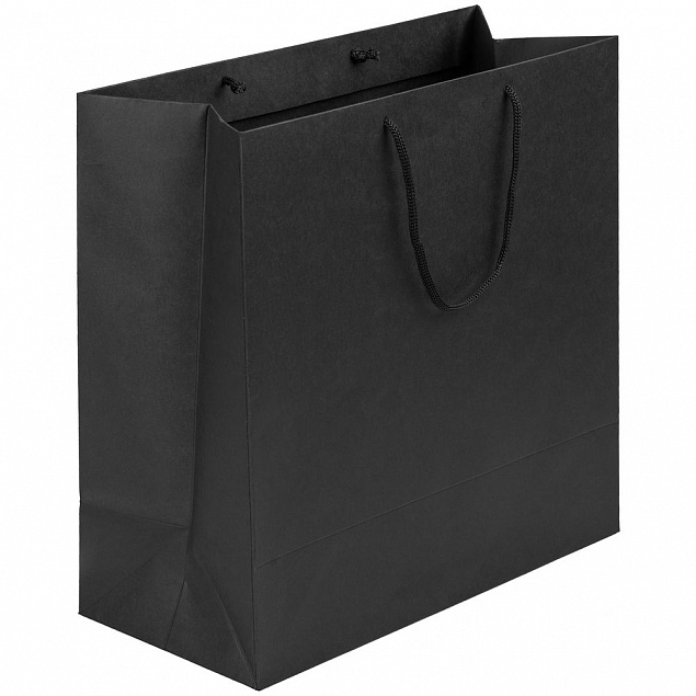 Пакет Porta, большой, черный с логотипом в Ставрополе заказать по выгодной цене в кибермаркете AvroraStore