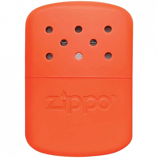 Каталитическая грелка для рук Zippo, оранжевая с логотипом в Ставрополе заказать по выгодной цене в кибермаркете AvroraStore