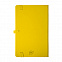 Бизнес-блокнот А5 FLIPPY, желтый, твердая обложка, в линейку с логотипом в Ставрополе заказать по выгодной цене в кибермаркете AvroraStore