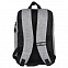 Рюкзак Boom, серый/чёрный, 43 x 30 x 13 см, 100% полиэстер  с логотипом в Ставрополе заказать по выгодной цене в кибермаркете AvroraStore