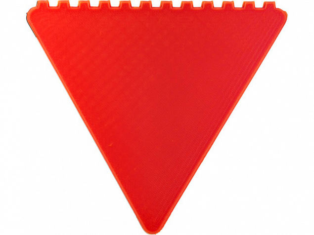 Треугольный скребок Frosty 2.0 , красный с логотипом в Ставрополе заказать по выгодной цене в кибермаркете AvroraStore