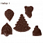 Набор фигурного шоколада Choco New Year на заказ с логотипом в Ставрополе заказать по выгодной цене в кибермаркете AvroraStore