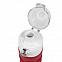 Бутылка для воды складная с карабином SPRING; красная, 550/250 мл,  силикон с логотипом в Ставрополе заказать по выгодной цене в кибермаркете AvroraStore