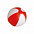 SUNNY Мяч пляжный надувной; бело-синий, 28 см, ПВХ с логотипом в Ставрополе заказать по выгодной цене в кибермаркете AvroraStore