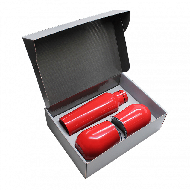 Набор Edge Box C2 grey (красный) с логотипом в Ставрополе заказать по выгодной цене в кибермаркете AvroraStore