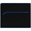 Картхолдер Multimo, черный с синим с логотипом в Ставрополе заказать по выгодной цене в кибермаркете AvroraStore