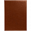 Папка адресная Nebraska, коричневая с логотипом в Ставрополе заказать по выгодной цене в кибермаркете AvroraStore