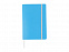Блокнот классический офисный Juan А5, голубой с логотипом в Ставрополе заказать по выгодной цене в кибермаркете AvroraStore