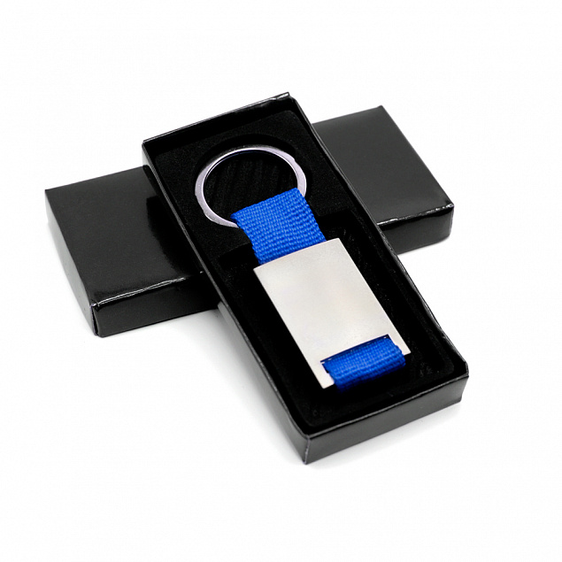 Брелок TYPPO в подарочной упаковке - Синий HH с логотипом в Ставрополе заказать по выгодной цене в кибермаркете AvroraStore