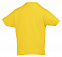 Футболка детская Imperial Kids 190, желтая с логотипом в Ставрополе заказать по выгодной цене в кибермаркете AvroraStore