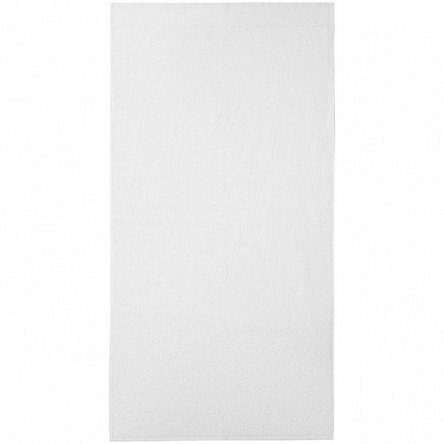 Полотенце Odelle, большое, белое с логотипом в Ставрополе заказать по выгодной цене в кибермаркете AvroraStore