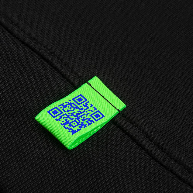Лейбл тканевый Epsilon, S, зеленый неон с логотипом в Ставрополе заказать по выгодной цене в кибермаркете AvroraStore