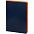 Ежедневник Slip, недатированный, сине-голубой с логотипом в Ставрополе заказать по выгодной цене в кибермаркете AvroraStore