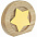 Стела Constanta Light, с бронзовой звездой с логотипом в Ставрополе заказать по выгодной цене в кибермаркете AvroraStore