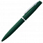 Ручка шариковая Bolt Soft Touch, зеленая с логотипом в Ставрополе заказать по выгодной цене в кибермаркете AvroraStore
