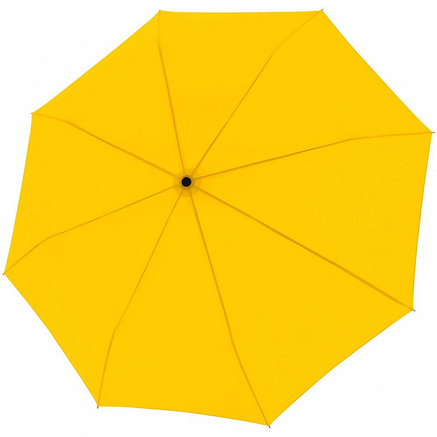 Зонт складной Trend Mini, желтый с логотипом в Ставрополе заказать по выгодной цене в кибермаркете AvroraStore