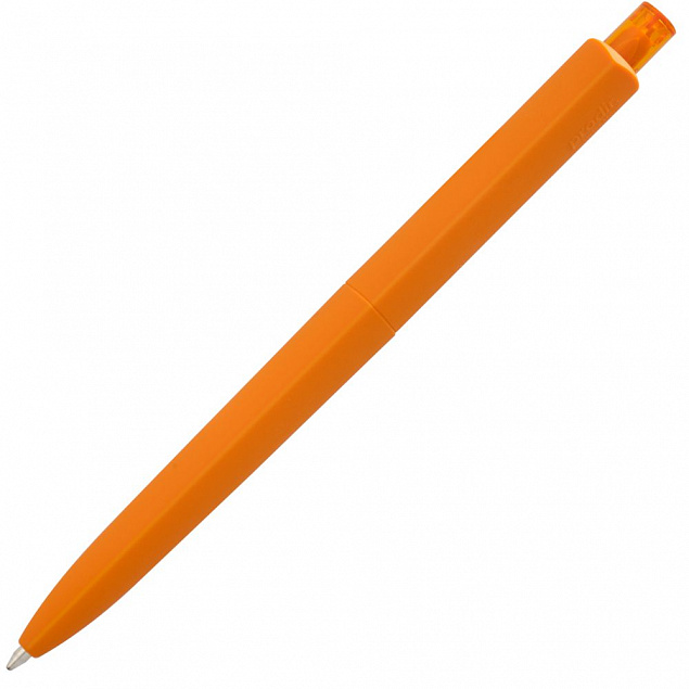 Ручка шариковая Prodir DS8 PRR-Т Soft Touch, оранжевая с логотипом в Ставрополе заказать по выгодной цене в кибермаркете AvroraStore