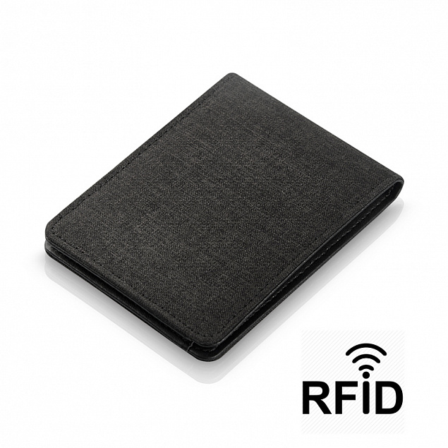Портмоне с RFID - защитой от считывания данных кредиток с логотипом в Ставрополе заказать по выгодной цене в кибермаркете AvroraStore