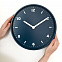 Часы настенные Kipper, синие с логотипом в Ставрополе заказать по выгодной цене в кибермаркете AvroraStore