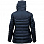 Куртка компактная женская Stavanger, темно-синяя с логотипом в Ставрополе заказать по выгодной цене в кибермаркете AvroraStore
