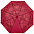 Складной зонт Gems, красный с логотипом в Ставрополе заказать по выгодной цене в кибермаркете AvroraStore