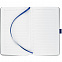 Ежедневник Loop, недатированный, синий с логотипом в Ставрополе заказать по выгодной цене в кибермаркете AvroraStore
