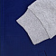 Бомбер College, ярко-синий с логотипом в Ставрополе заказать по выгодной цене в кибермаркете AvroraStore