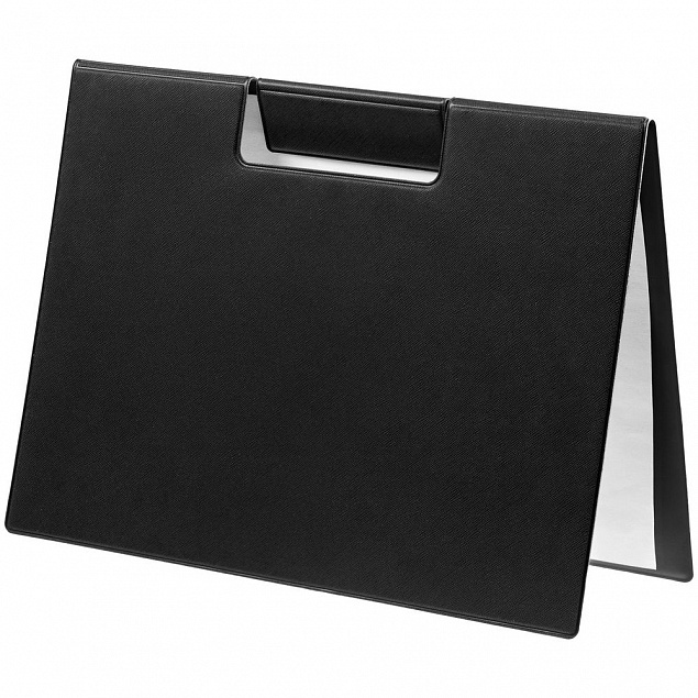 Папка-планшет Devon, черная с логотипом в Ставрополе заказать по выгодной цене в кибермаркете AvroraStore