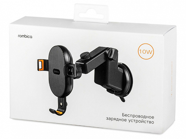 Беспроводное зарядное устройство NEO Clip с логотипом в Ставрополе заказать по выгодной цене в кибермаркете AvroraStore