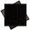 ПОДАРОЧНАЯ КОРОБКА ДЛЯ НАБОРА ЧЕРНАЯ, 307*307 мм, черный ложемент,  под съемные ложементы с логотипом в Ставрополе заказать по выгодной цене в кибермаркете AvroraStore