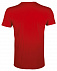 Футболка мужская приталенная REGENT FIT 150, красная с логотипом в Ставрополе заказать по выгодной цене в кибермаркете AvroraStore