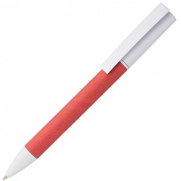 Ручка шариковая Pinokio, красная с логотипом в Ставрополе заказать по выгодной цене в кибермаркете AvroraStore