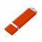 Флешка Memo, 8 Гб, оранжевая с логотипом в Ставрополе заказать по выгодной цене в кибермаркете AvroraStore
