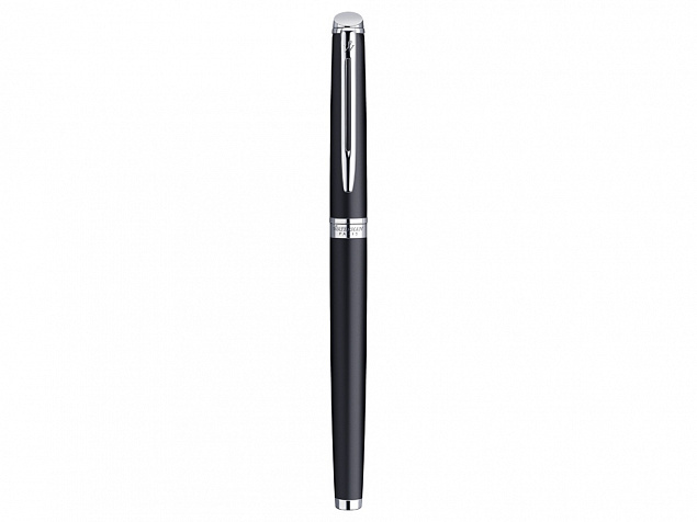 Ручка роллер «Hemisphere Matt Black CT F» с логотипом в Ставрополе заказать по выгодной цене в кибермаркете AvroraStore