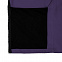 Куртка флисовая унисекс Manakin, фиолетовая с логотипом в Ставрополе заказать по выгодной цене в кибермаркете AvroraStore