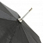 Зонт-трость Alu Golf AC, черный с логотипом в Ставрополе заказать по выгодной цене в кибермаркете AvroraStore