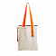 Шоппер Superbag (неокрашенный с оранжевым) с логотипом в Ставрополе заказать по выгодной цене в кибермаркете AvroraStore