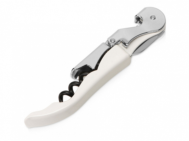 PULLTAPS BASIC WHITE/Нож сомелье Pulltap's Basic, белый с логотипом в Ставрополе заказать по выгодной цене в кибермаркете AvroraStore
