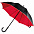 Зонт-трость Downtown, черный с синим с логотипом в Ставрополе заказать по выгодной цене в кибермаркете AvroraStore