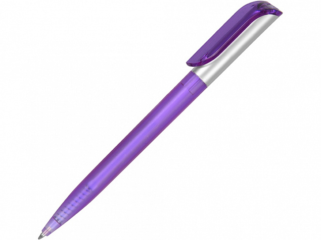 Ручка шариковая Арлекин, фиолетовый с логотипом в Ставрополе заказать по выгодной цене в кибермаркете AvroraStore